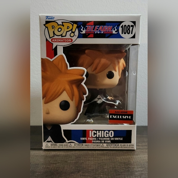 Funko Pop Bleach Ichigo 1087 Chase AAA Exclusive - Collection